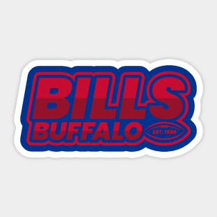 Buffalo 4 Sticker